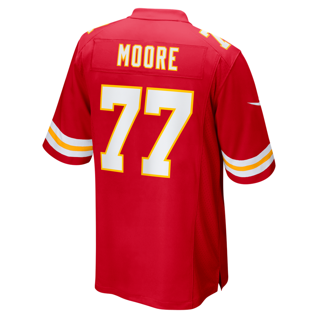 Kansas City Chiefs Jaylon Moore Nike Red Game Jersey