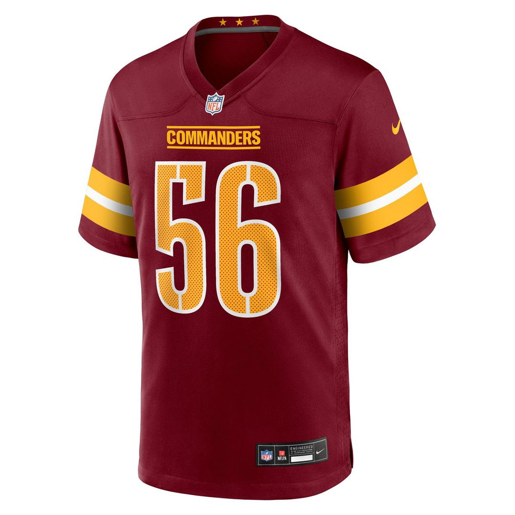 Washington Commanders Kain Medrano Nike Burgundy Game Jersey