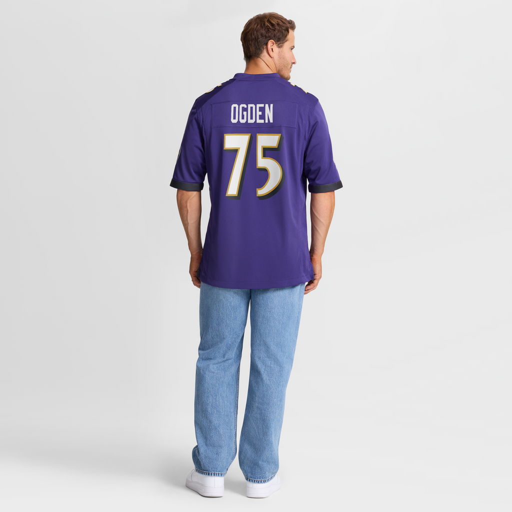 Baltimore Ravens Jonathan Ogden Nike Purple Retired Player Game Jersey