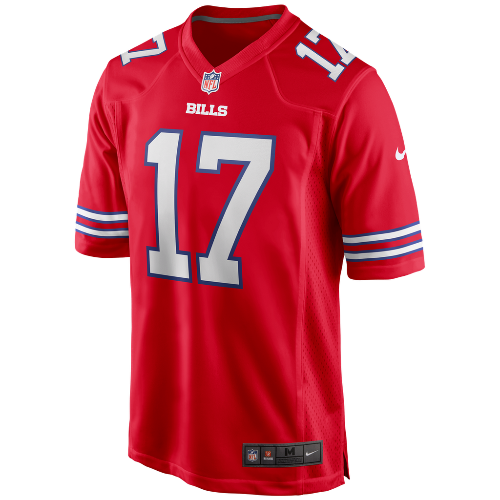 Buffalo Bills Josh Allen Nike White White Game Jersey