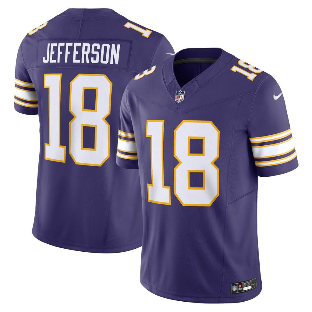 Minnesota Vikings Justin Jefferson Nike Purple Vapor FUSE Limited Jersey