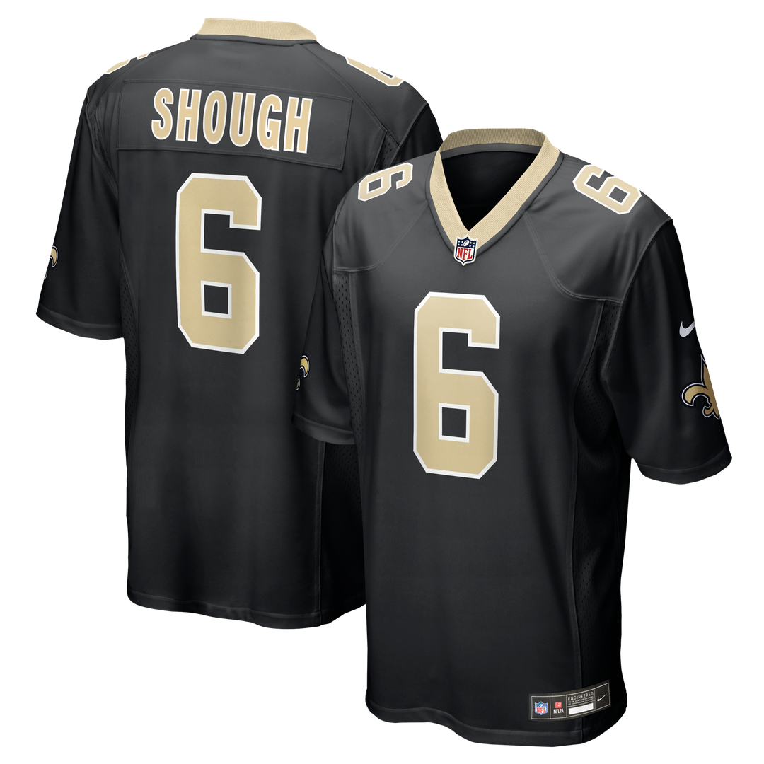 New Orleans Saints Tyler Shough Nike Gold Alternate Game Jersey