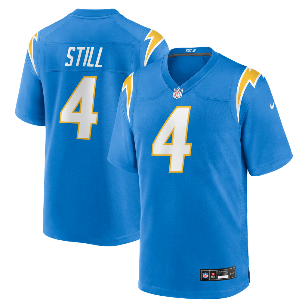 Los Angeles Chargers Tarheeb Still Nike Powder Blue Game Jersey