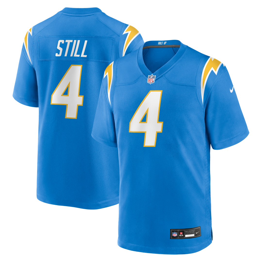 Los Angeles Chargers Tarheeb Still Nike Powder Blue Game Jersey