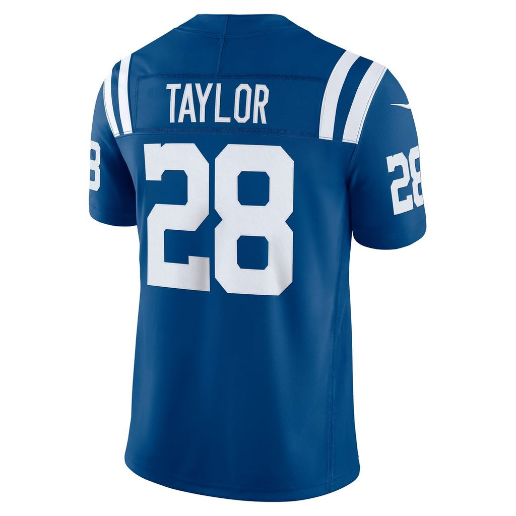 Indianapolis Colts Jonathan Taylor Nike White Vapor FUSE Stitched Limited Jersey