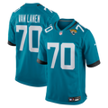 Jacksonville Jaguars Cole Van Lanen Nike Teal Game Jersey
