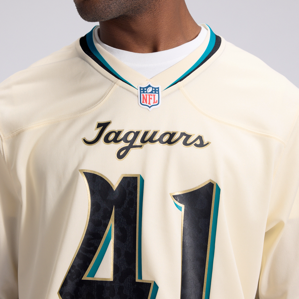Jacksonville Jaguars Josh Hines - Allen Nike Natural 2026 Rivalries Collection Game Jersey