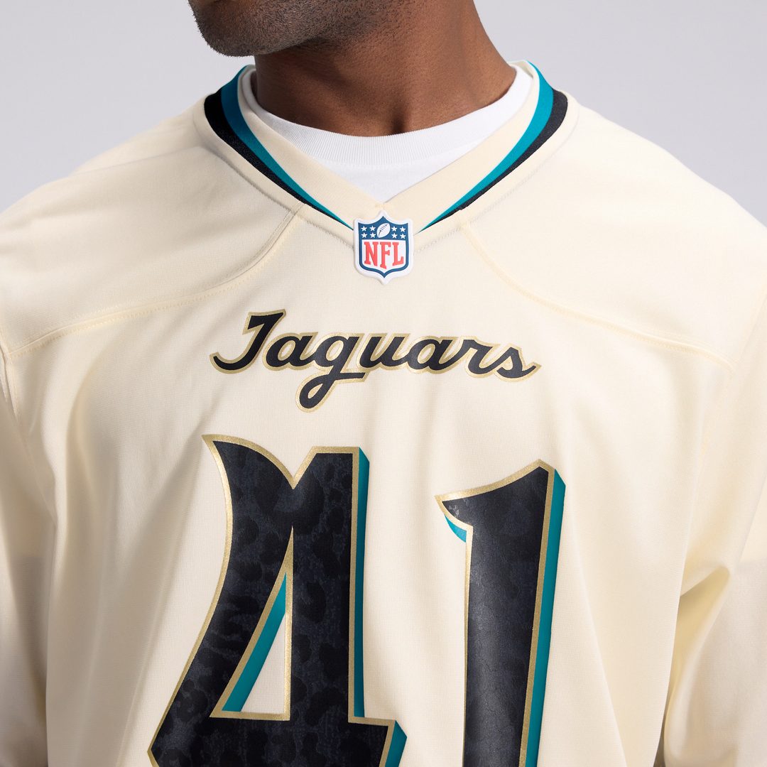 Jacksonville Jaguars Josh Hines - Allen Nike Natural 2026 Rivalries Collection Game Jersey