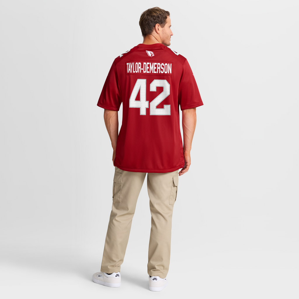 Arizona Cardinals Dadrion Taylor - Demerson Nike Cardinal Game Jersey