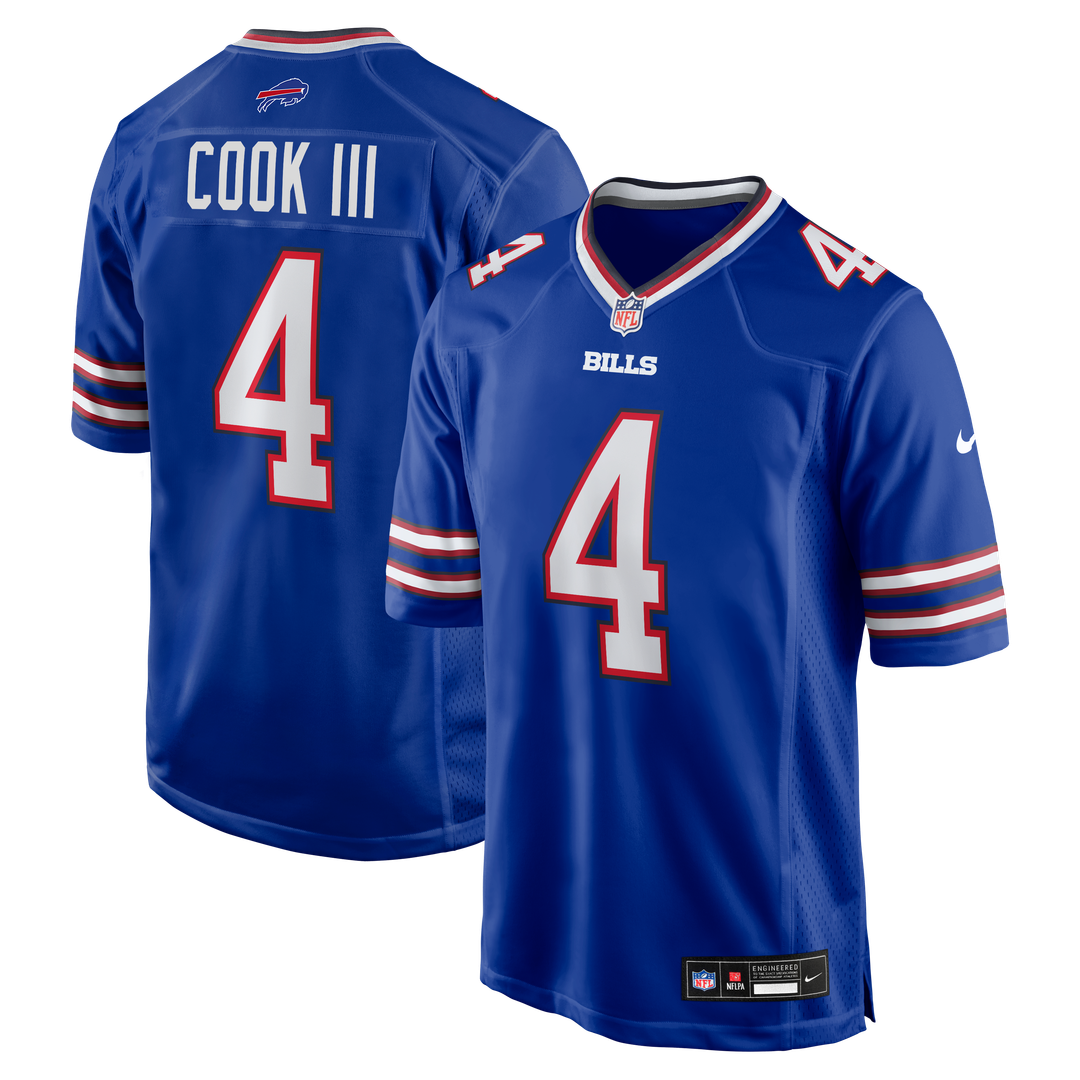 Buffalo Bills James Cook III Nike Royal Game Jersey