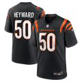 Cincinnati Bengals Shaka Heyward Nike Black Game Jersey