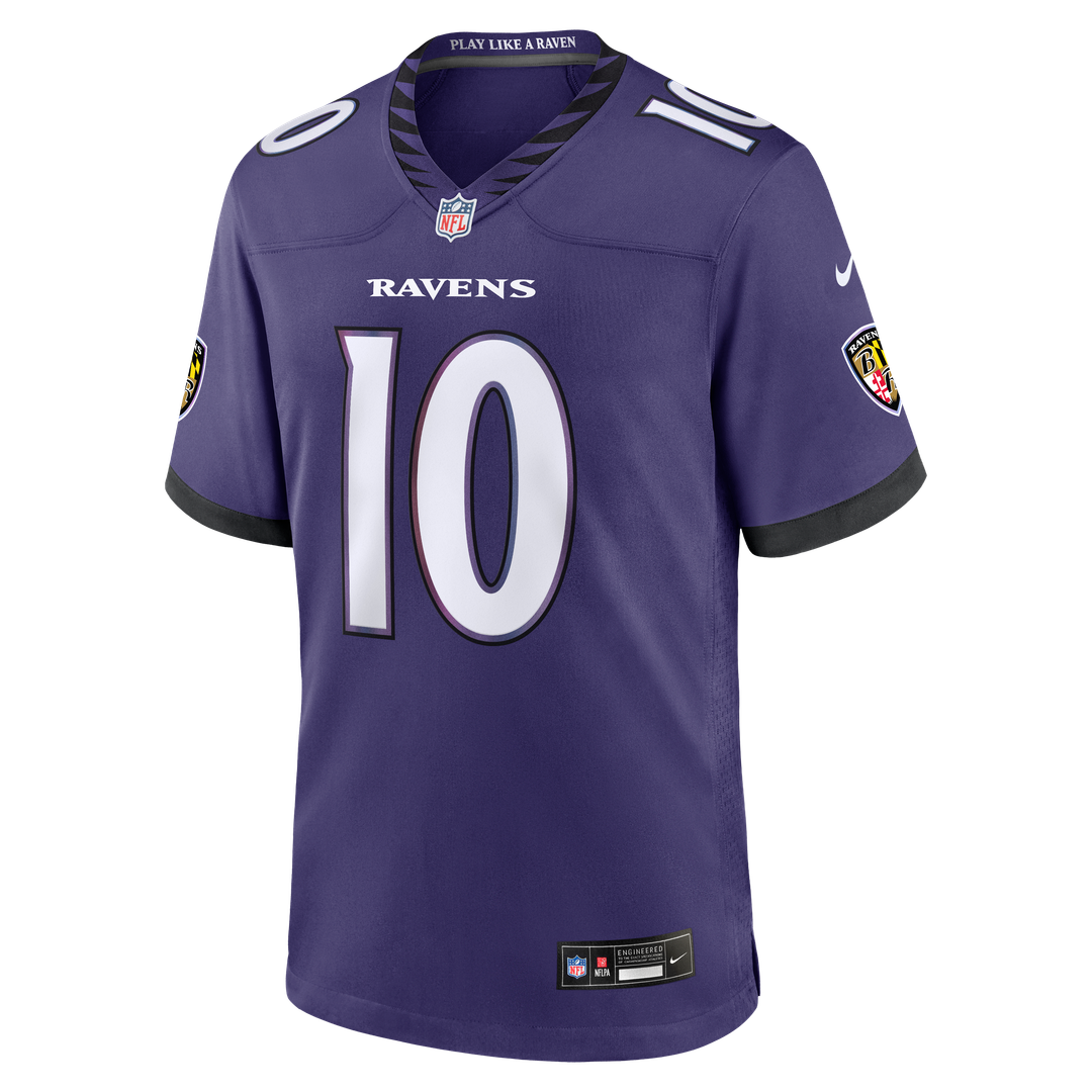 Baltimore Ravens LaJohntay Wester Nike Purple Game Jersey