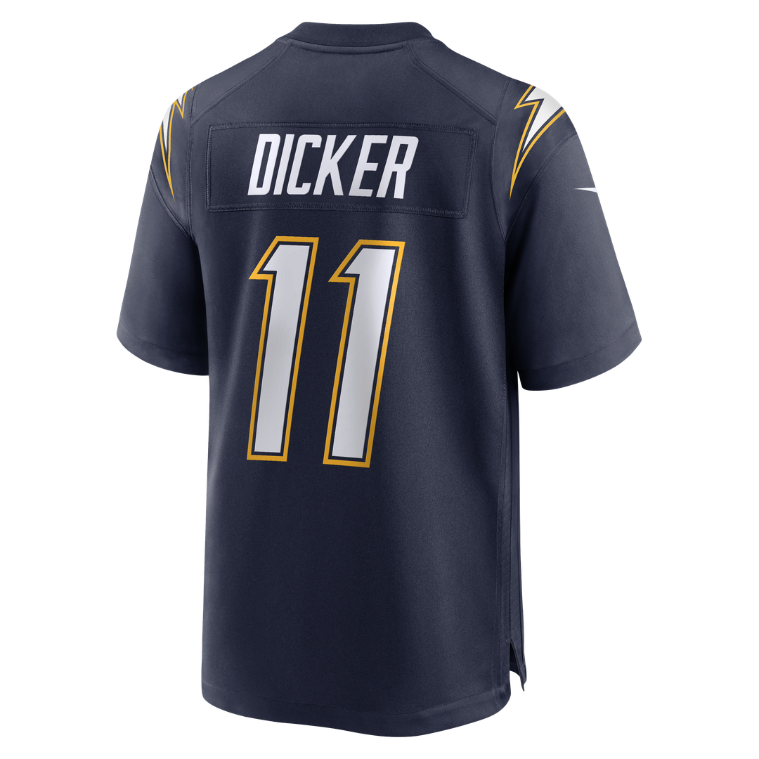 Los Angeles Chargers Cameron Dicker Nike Gold Alternate Game Jersey