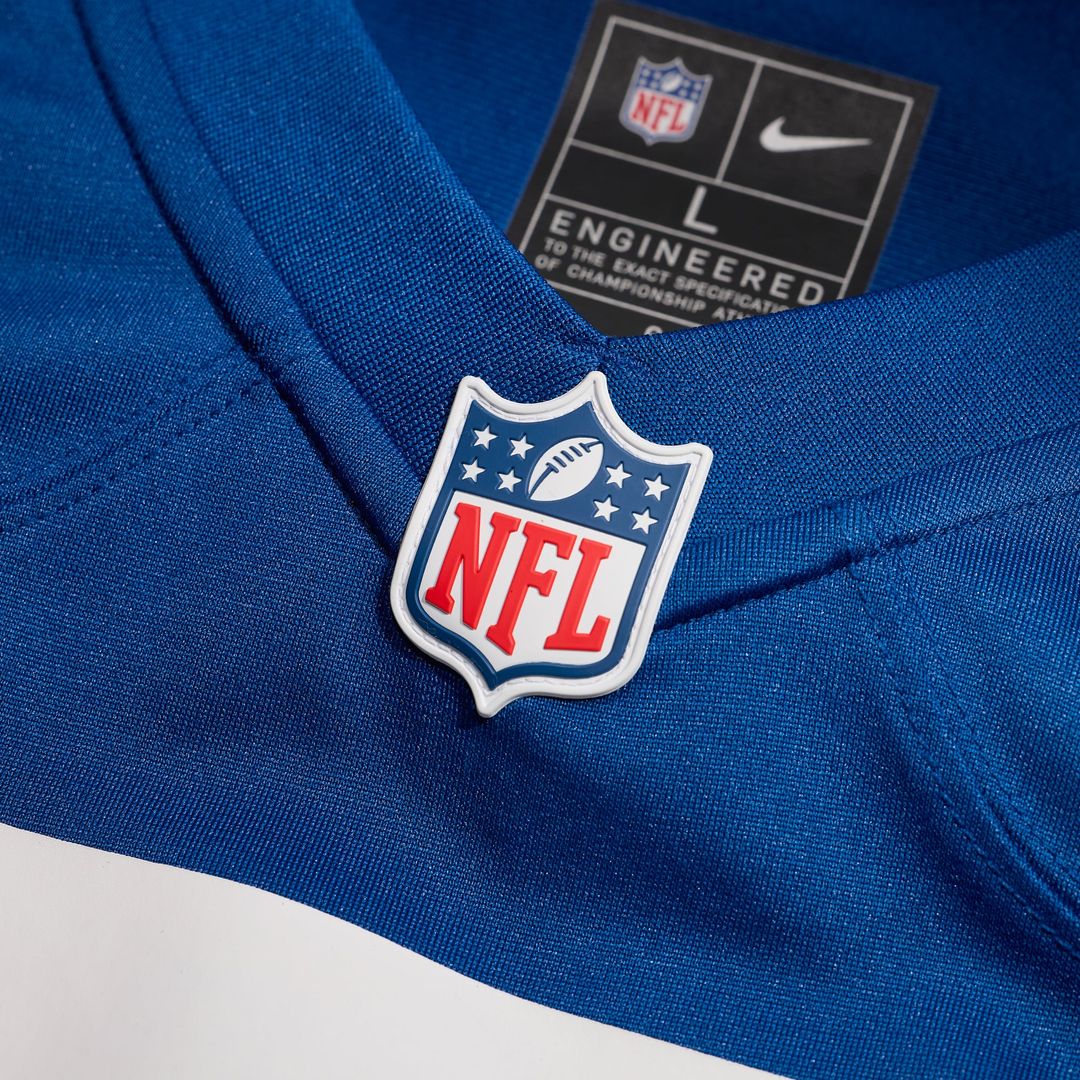 Indianapolis Colts Alec Pierce Nike Royal Game Jersey