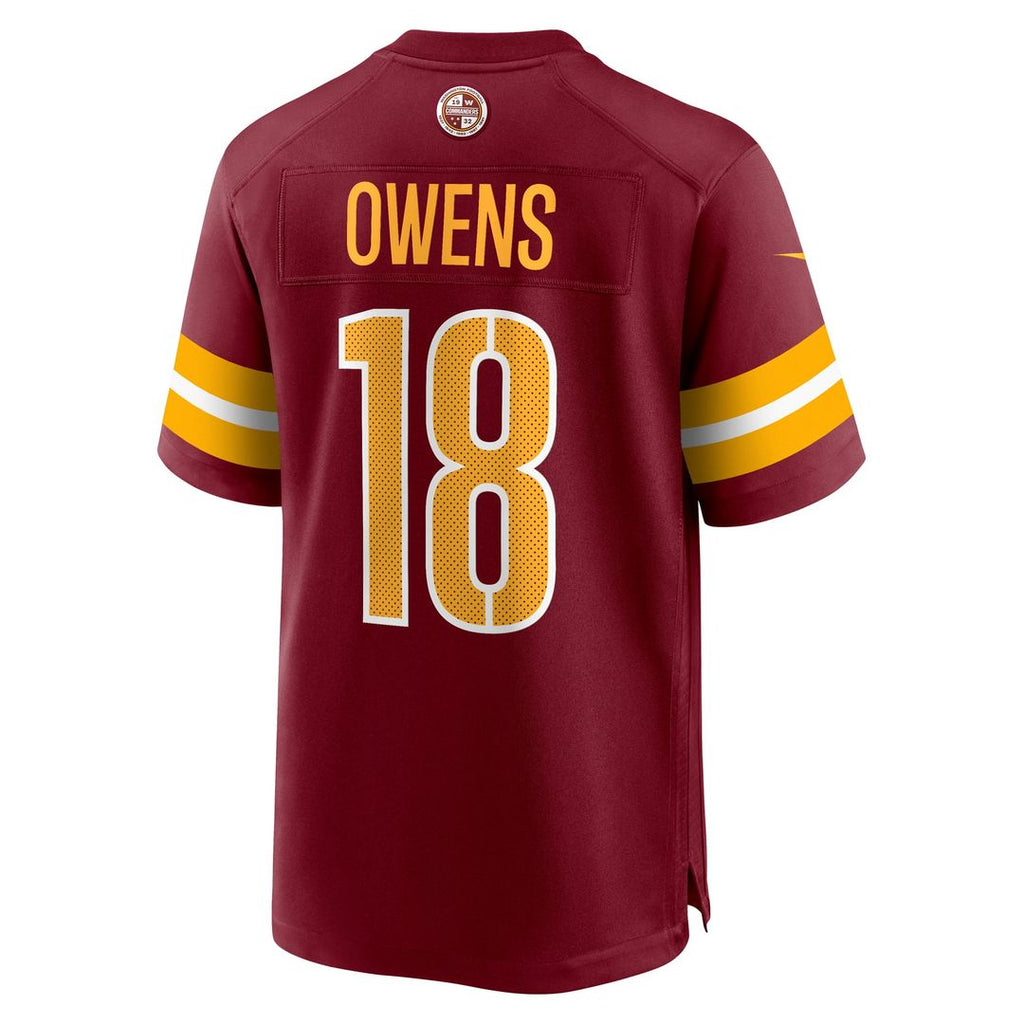 Washington Commanders Tyler Owens Nike Burgundy Game Jersey