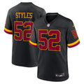 Washington Commanders Sonny Styles Nike Black Game Jersey