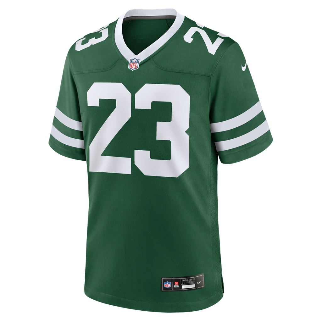 New York Jets Azareye'h Thomas Nike Legacy Green Game Jersey