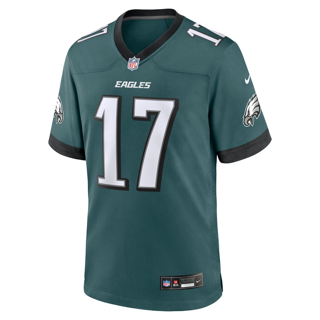 Philadelphia Eagles Harold Carmichael Nike Midnight Green Team Retired Game Jersey