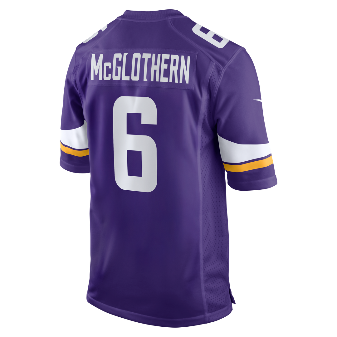 Minnesota Vikings Dwight McGlothern Nike Purple Game Jersey
