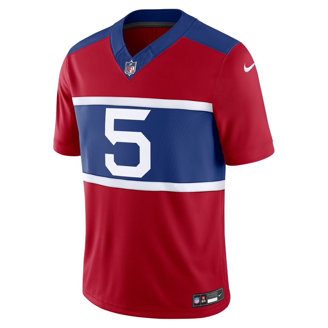 New York Giants Kayvon Thibodeaux Nike Century Red Alternate Vapor FUSE Limited Jersey