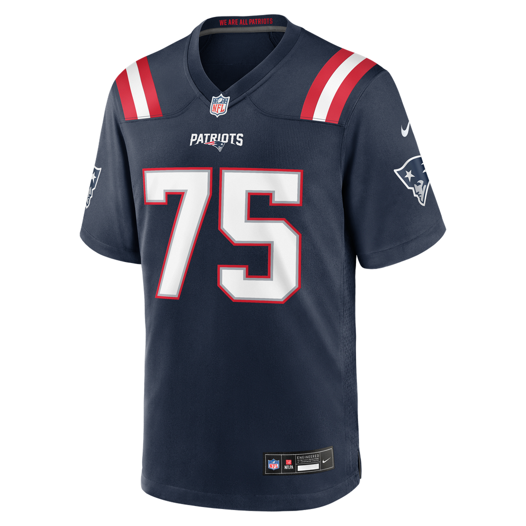 New England Patriots Alijah Vera - Tucker Nike Navy Game Jersey
