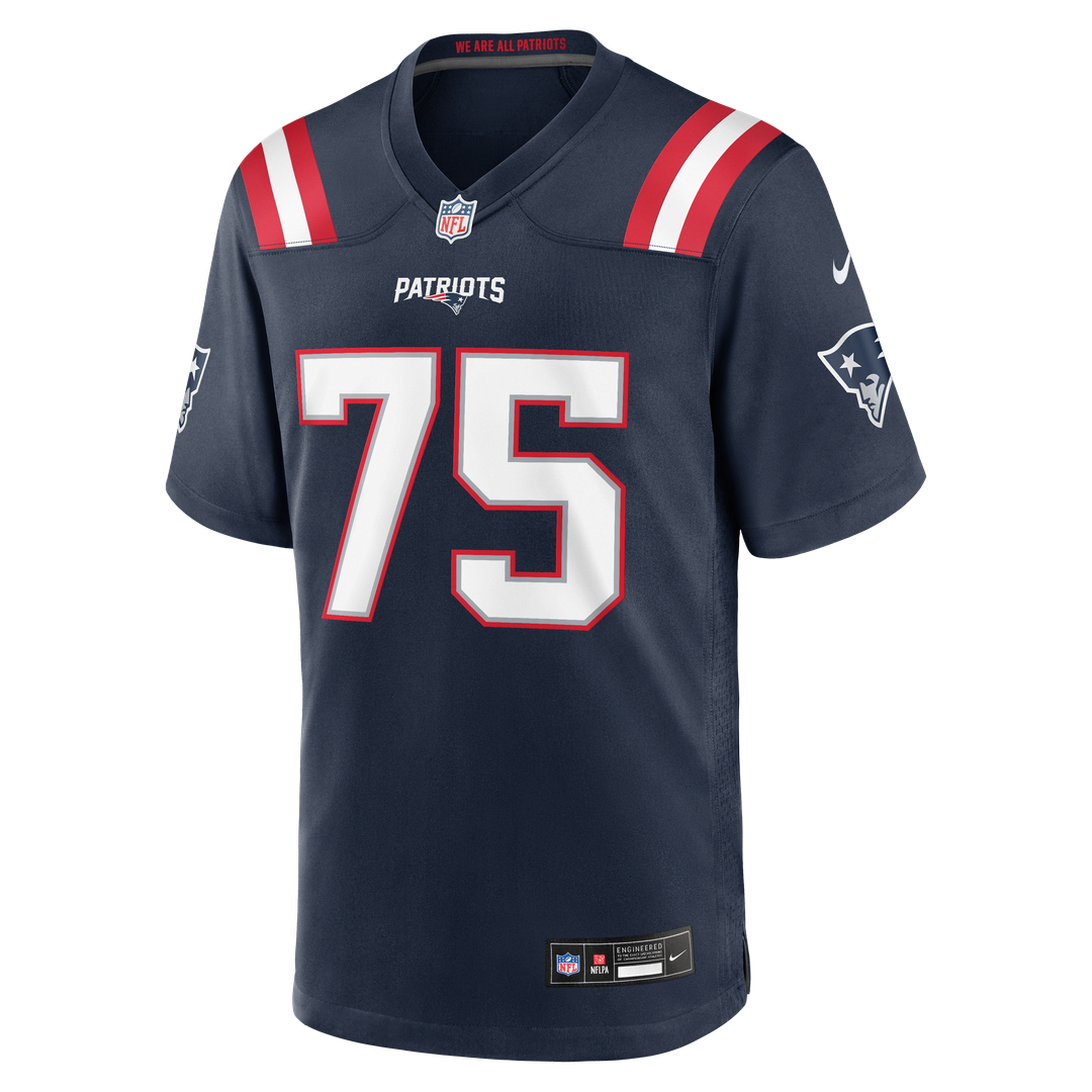 New England Patriots Alijah Vera - Tucker Nike Navy Game Jersey