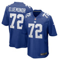New York Giants Jermaine Eluemunor Nike Royal Game Jersey