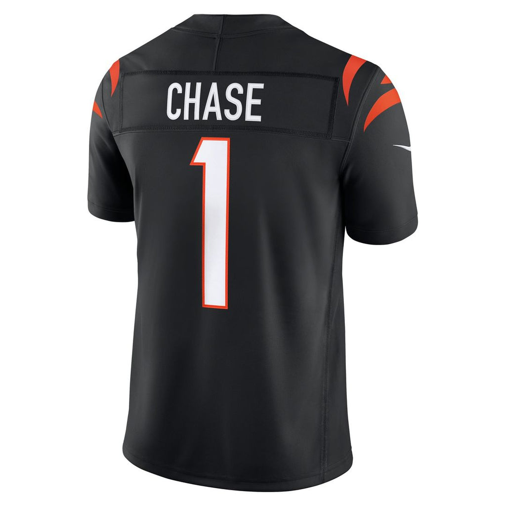 Cincinnati Bengals Ja'Marr Chase Nike White Vapor FUSE Stitched Limited Jersey