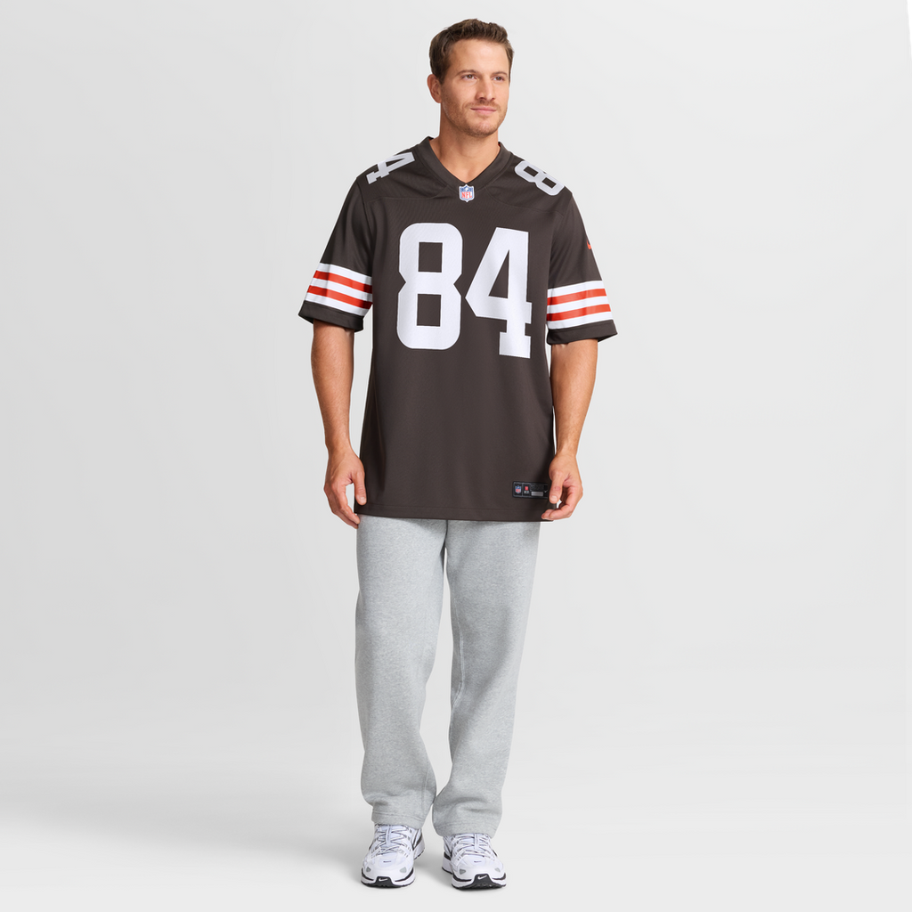 Cleveland Browns Messiah Swinson Nike Brown Game Jersey