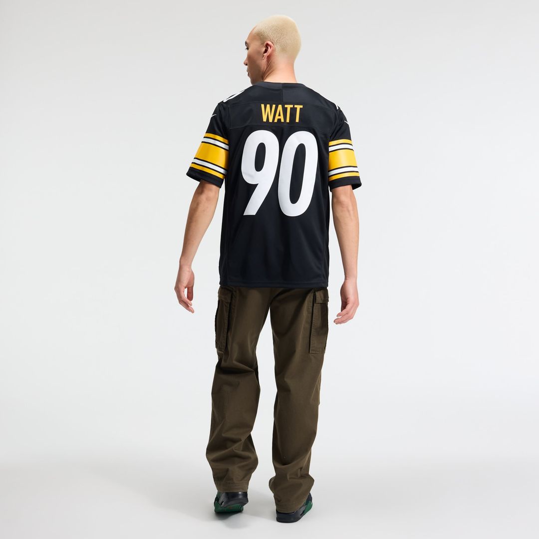 Pittsburgh Steelers T.J. Watt Nike Gold Alternate Vapor FUSE Stitched Limited Jersey