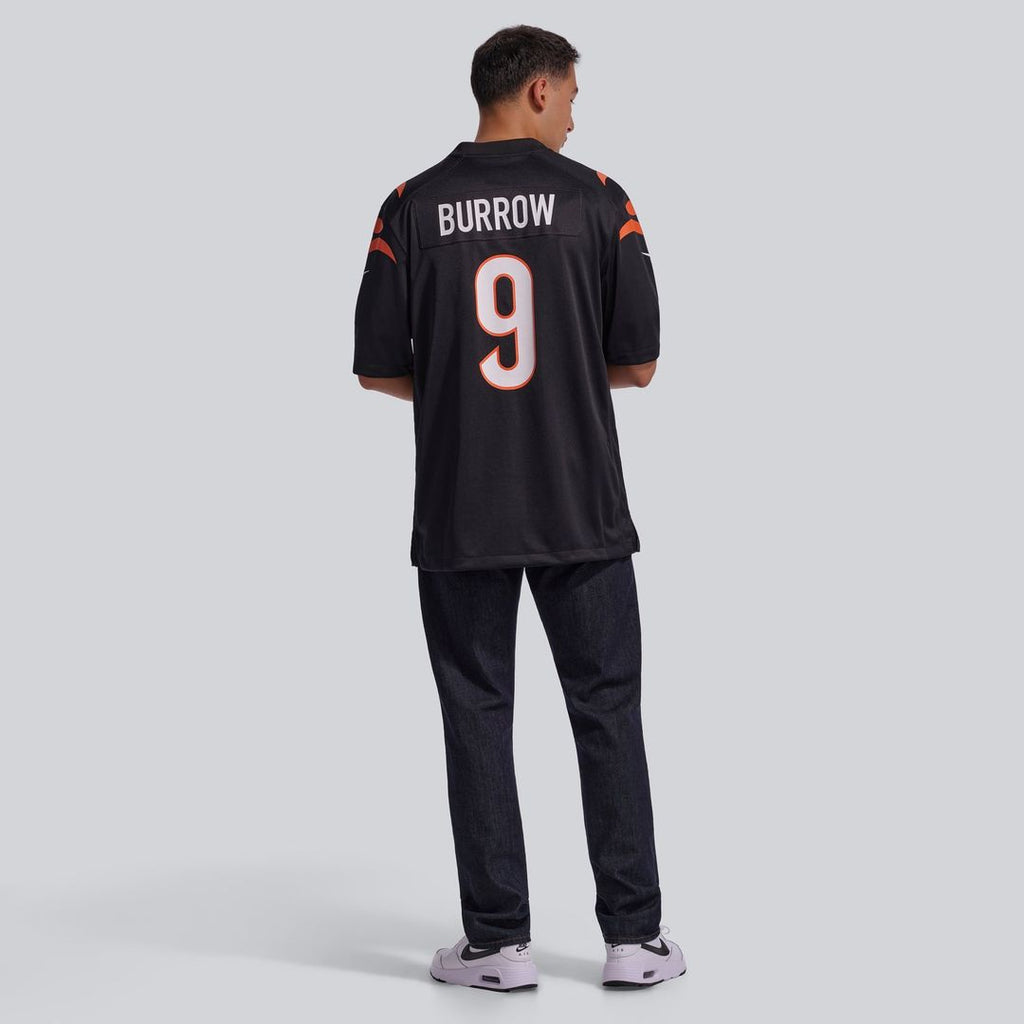 Cincinnati Bengals Joe Burrow Nike Black Game Jersey