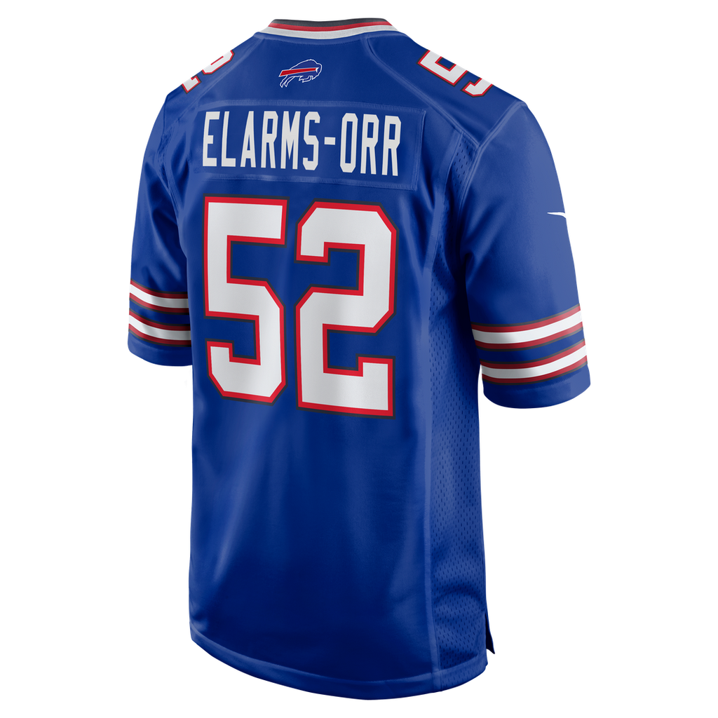 Buffalo Bills Kaleb Elarms - Orr Nike Royal Game Jersey