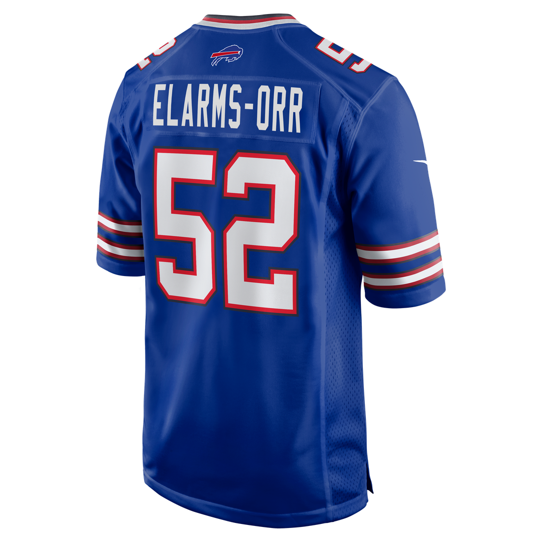 Buffalo Bills Kaleb Elarms - Orr Nike Royal Game Jersey