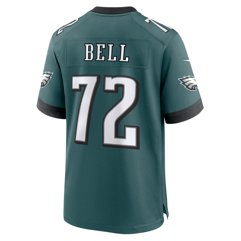 Philadelphia Eagles Markel Bell Nike Midnight Green Game Jersey