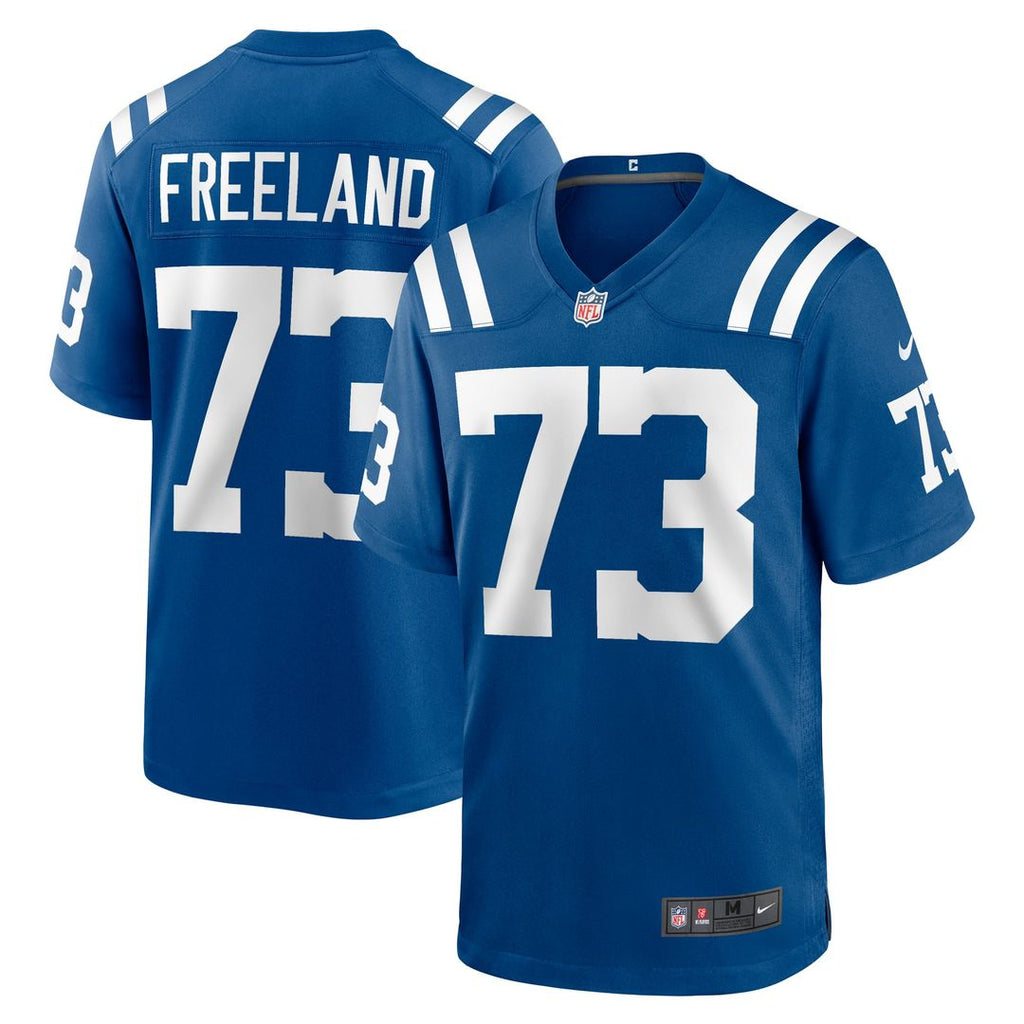 Indianapolis Colts Blake Freeland Nike Royal Game Jersey