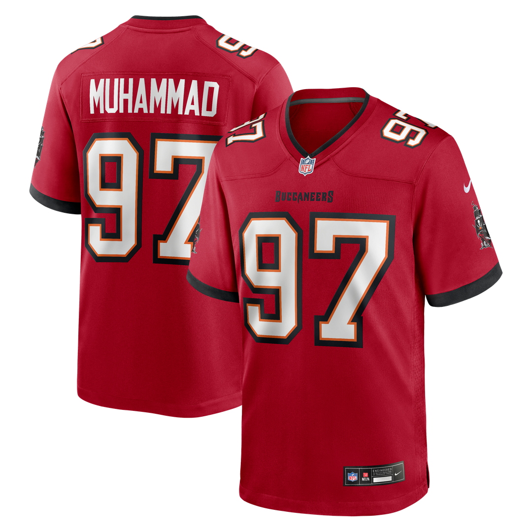 Tampa Bay Buccaneers Al - Quadin Muhammad Nike Red Game Jersey