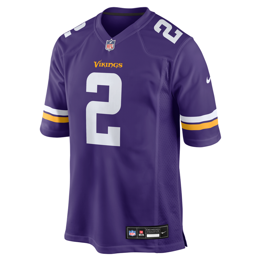 Minnesota Vikings Isaiah Rodgers Nike Purple Game Jersey