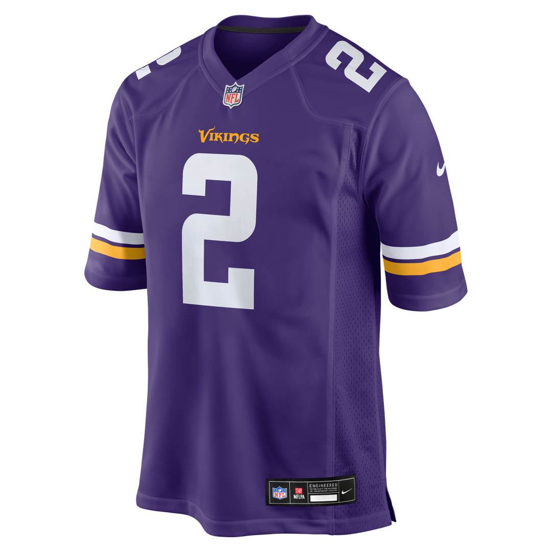 Minnesota Vikings Isaiah Rodgers Nike Purple Game Jersey