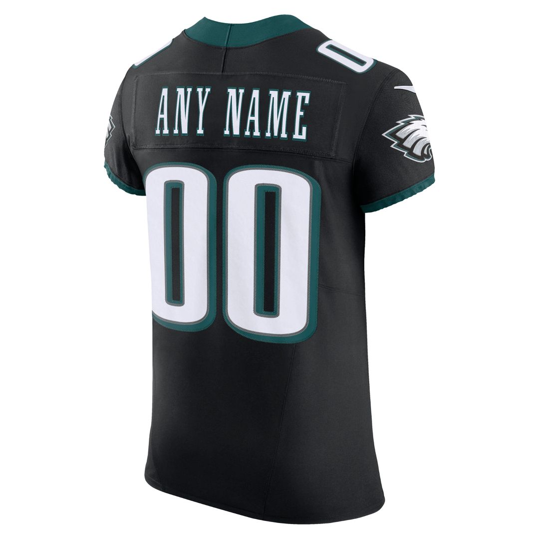 Philadelphia Eagles Nike Midnight Green Vapor FUSE Elite Custom Jersey