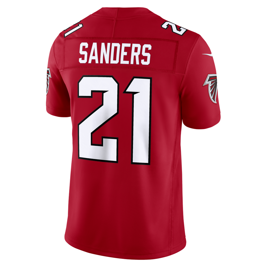 Atlanta Falcons Deion Sanders Nike Black Alternate Throwback Vapor FUSE Stitched Retired Limited Jersey