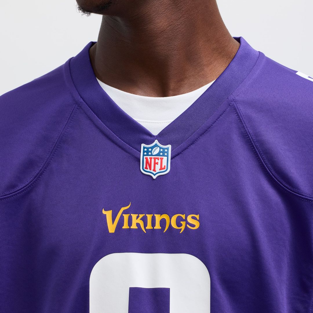 Minnesota Vikings J.J. McCarthy Nike Purple Game Jersey