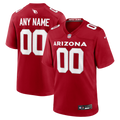 Arizona Cardinals Nike Cardinal Custom Jersey