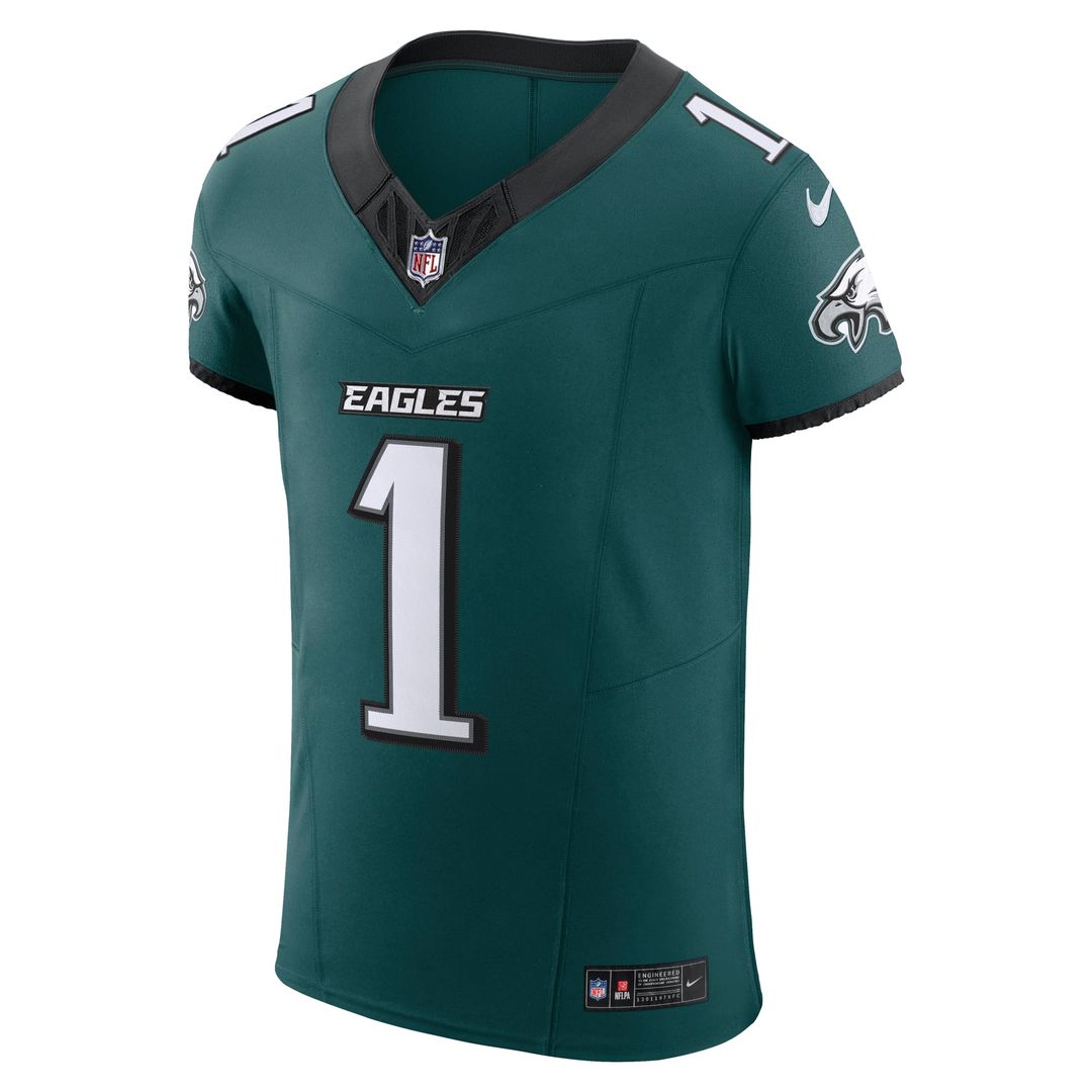 Philadelphia Eagles Jalen Hurts Nike Kelly Green Alternate Vapor FUSE Elite Jersey