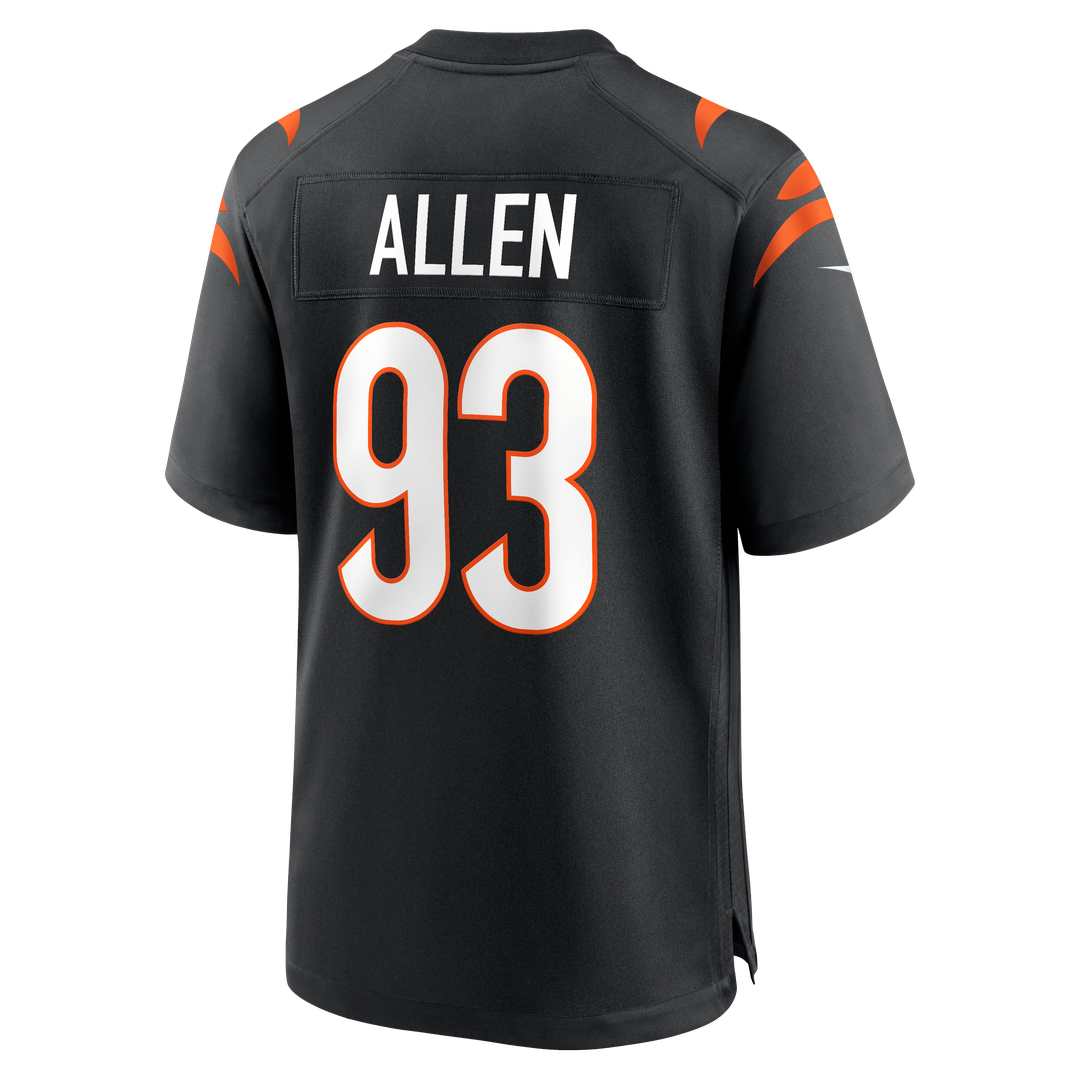 Cincinnati Bengals Jonathan Allen Nike Black Game Jersey