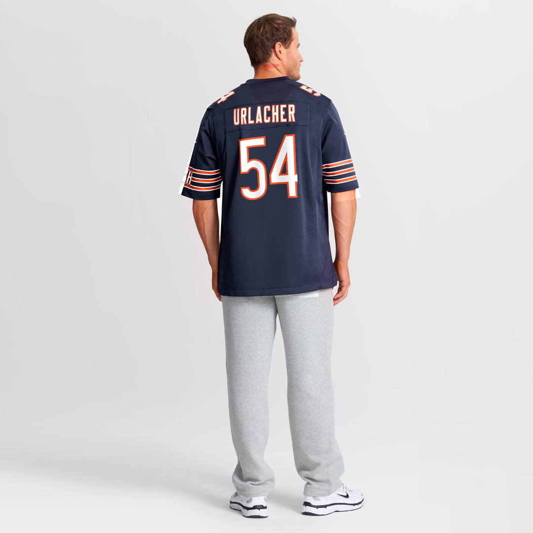 Chicago Bears Brian Urlacher Nike White Retired Game Jersey