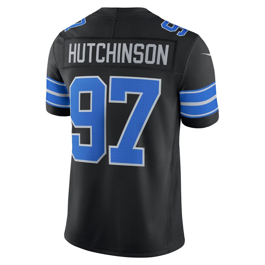 Detroit Lions Aidan Hutchinson Nike White Vapor FUSE Stitched Limited Jersey