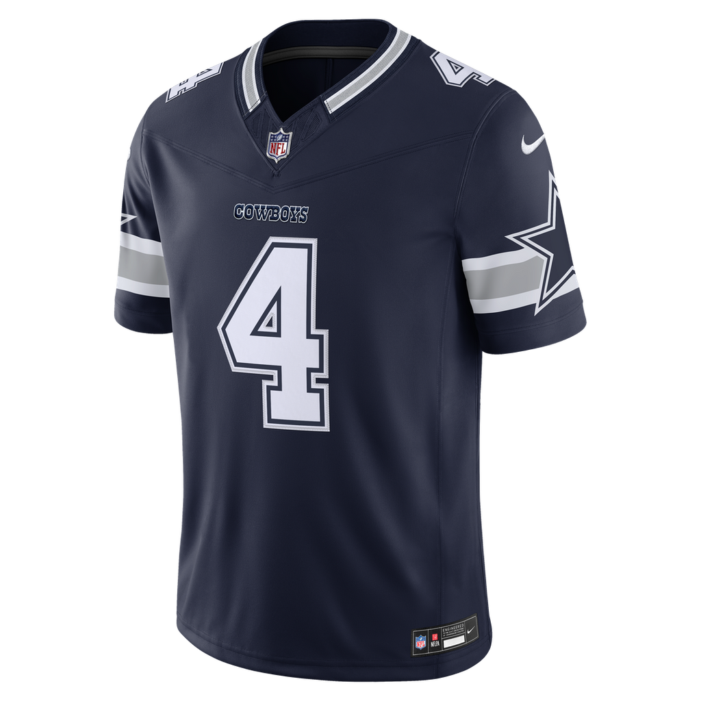 Dallas Cowboys Dak Prescott Nike White Alternate Vapor FUSE Stitched Limited Jersey