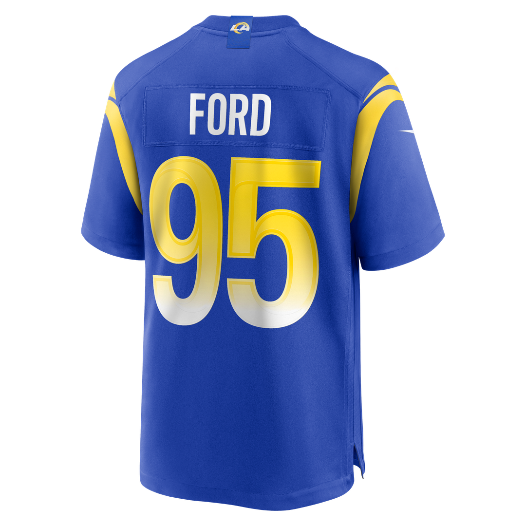 Los Angeles Rams Poona Ford Nike Royal Game Jersey
