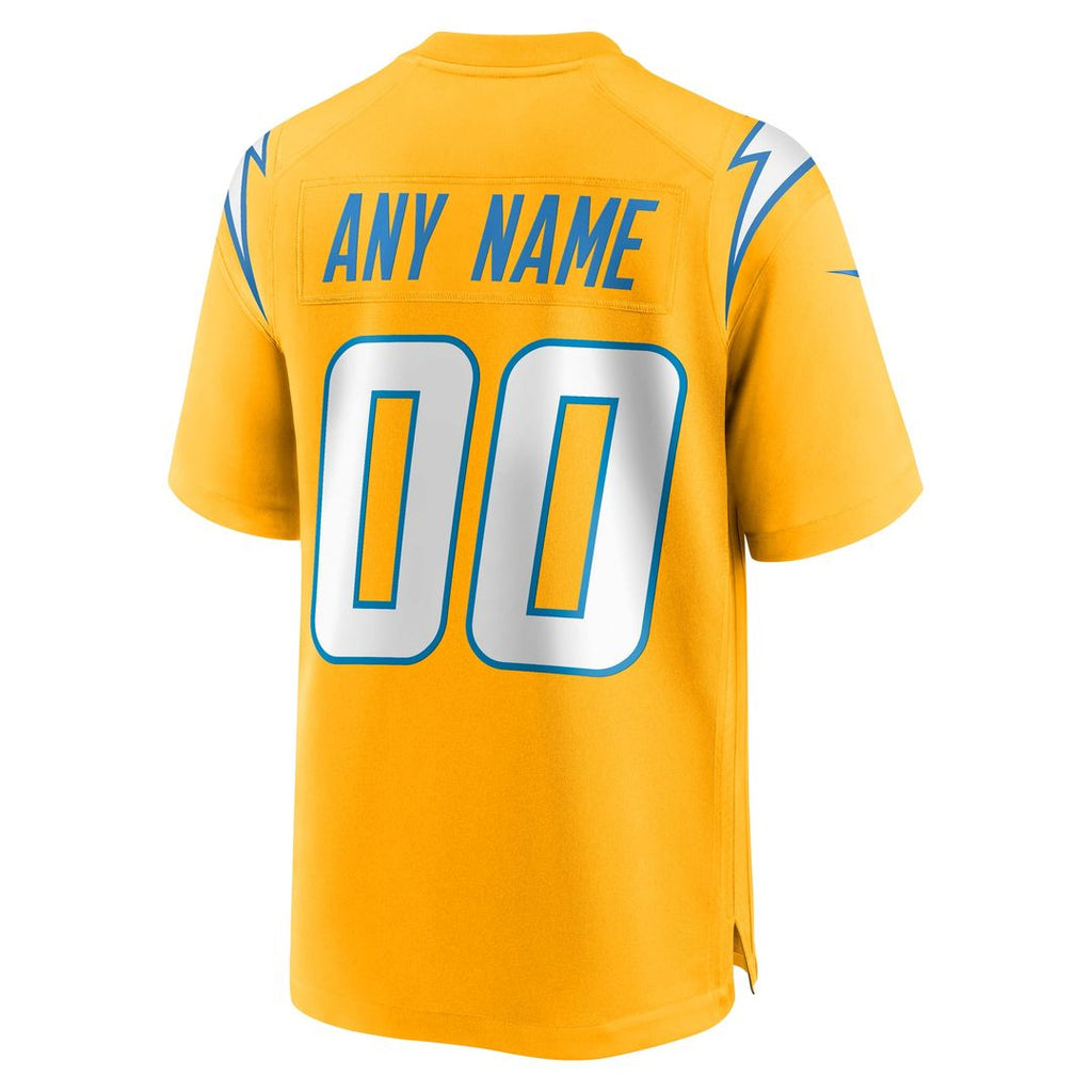 Los Angeles Chargers Nike Powder Blue Custom Jersey