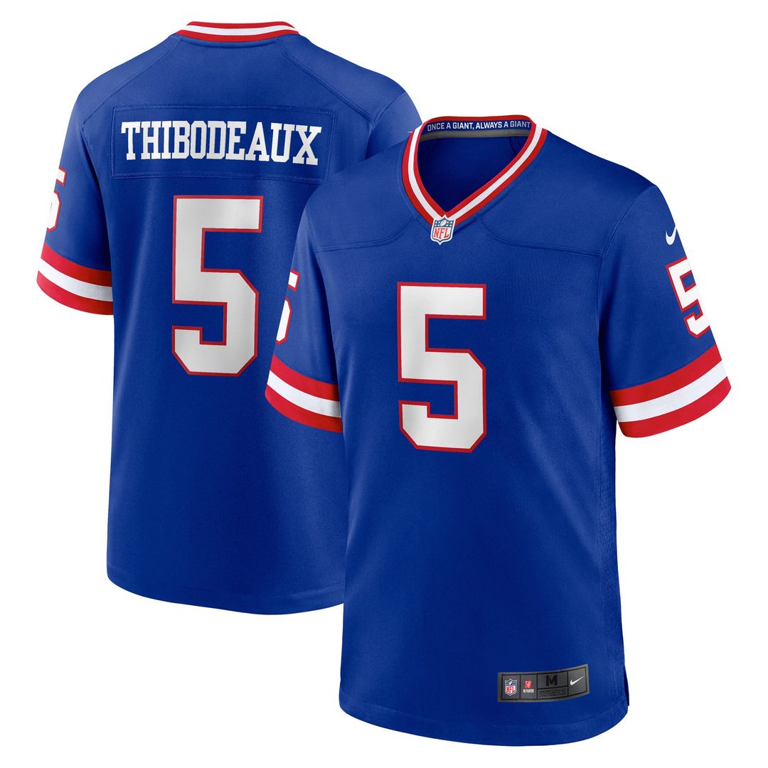 New York Giants Kayvon Thibodeaux Nike Royal Classic Game Jersey